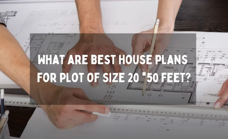 What Are The Best House Plan For A Plot Of Size 20 *50 Feet?