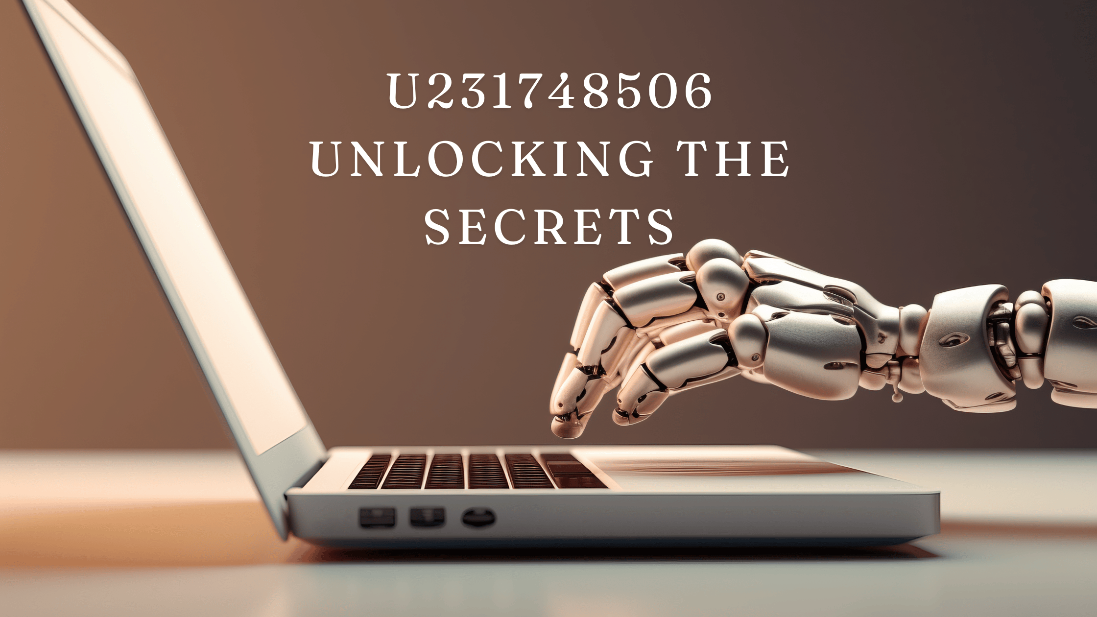 U231748506 – Unlocking The Secrets! - Homesayofficial