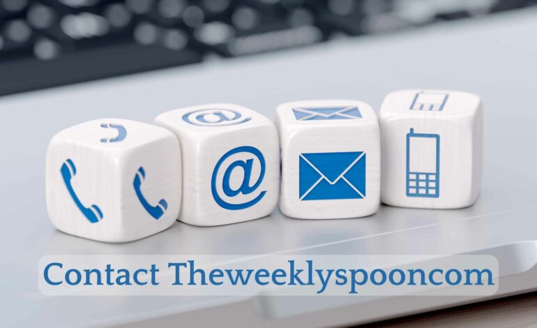 Contact Theweeklyspooncom