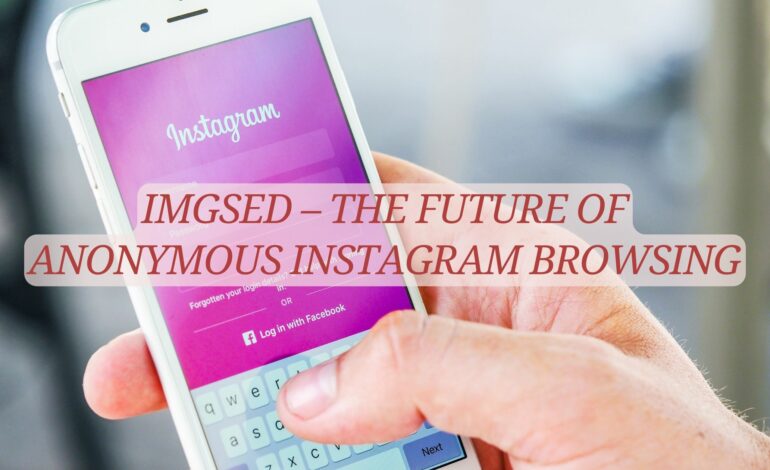 Imgsed – The Future of Anonymous Instagram Browsing