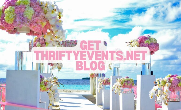 Get thriftyevents.net Blog