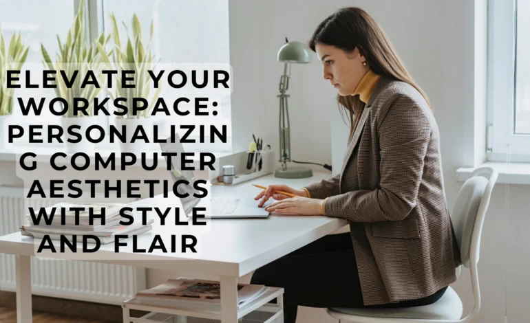 Elevate Your Workspace Personalizing Computer Aesthetics with Style and Flair