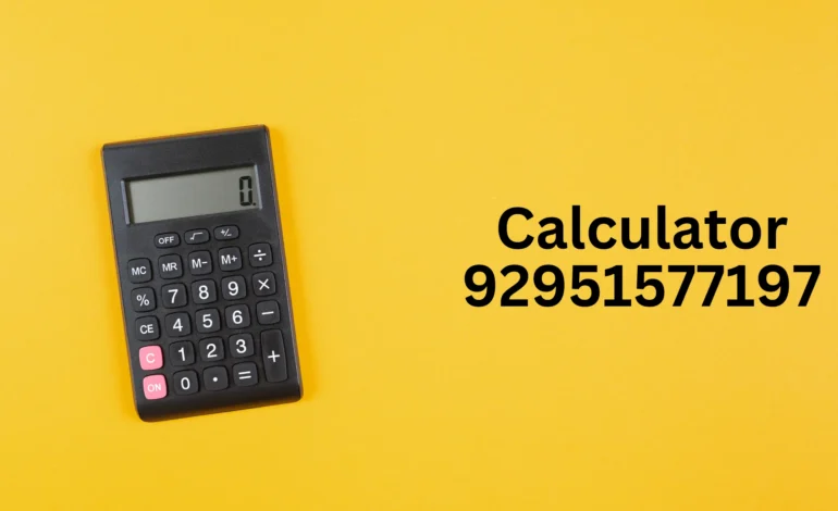 Calculator 92951577197