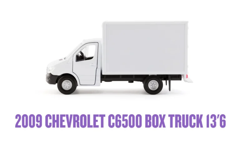 2009 chevrolet c6500 box truck 13'6