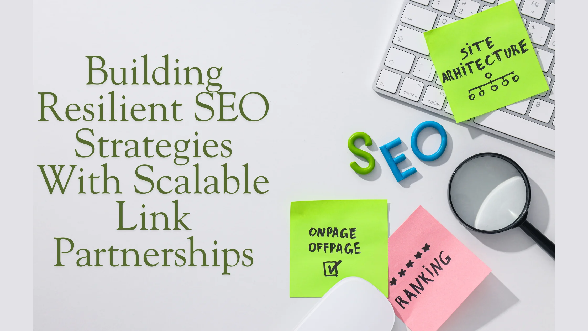 Building Resilient SEO Strategies With Scalable Link Partnerships