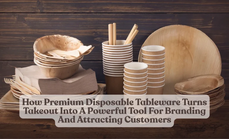 How premium disposable tableware turns takeout into a powerful tool for branding and attracting customers